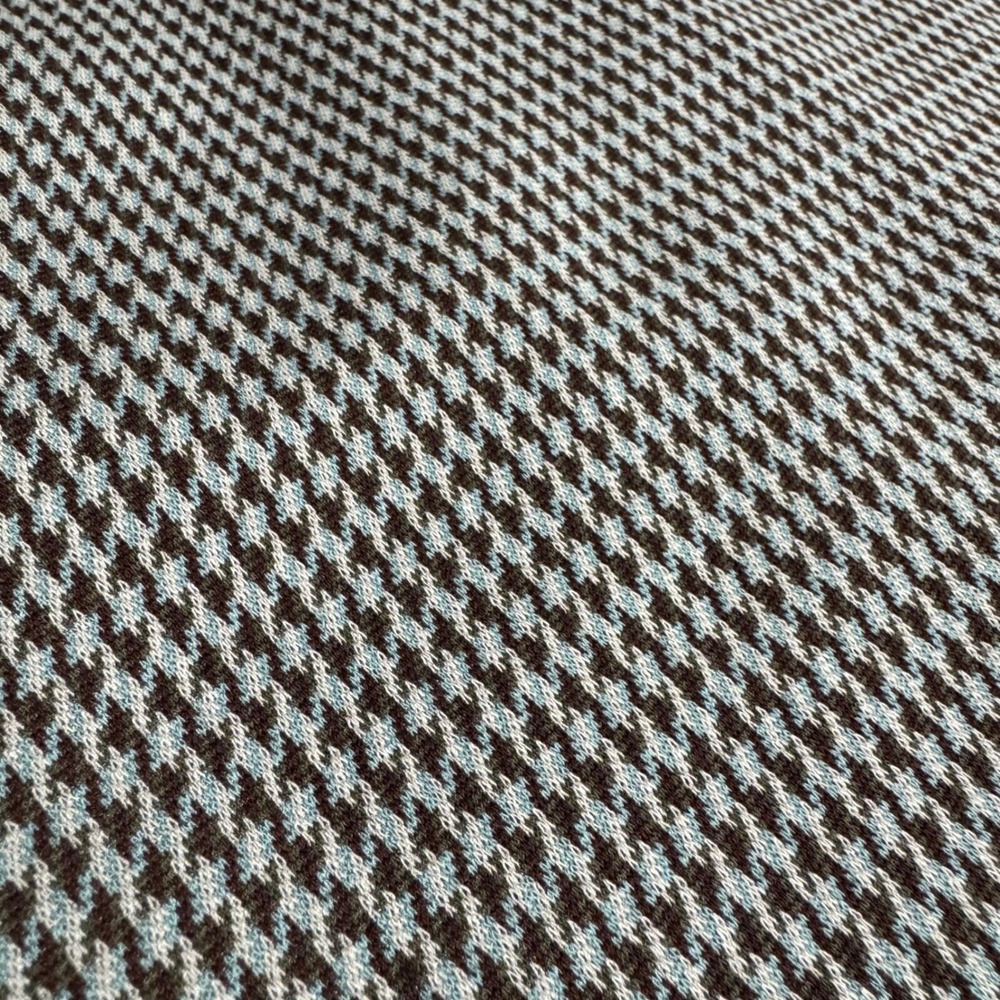 NWT Lauren Ralph Lauren Pencil Skirt 14 Houndstooth Stretchy Career Faux Leather - Picture 5 of 8